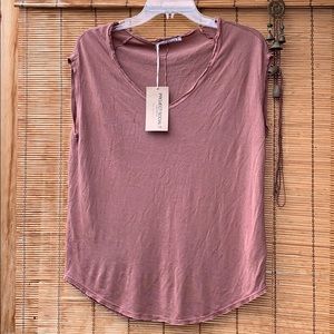 Project Social muscle tee tank oversized raw loose